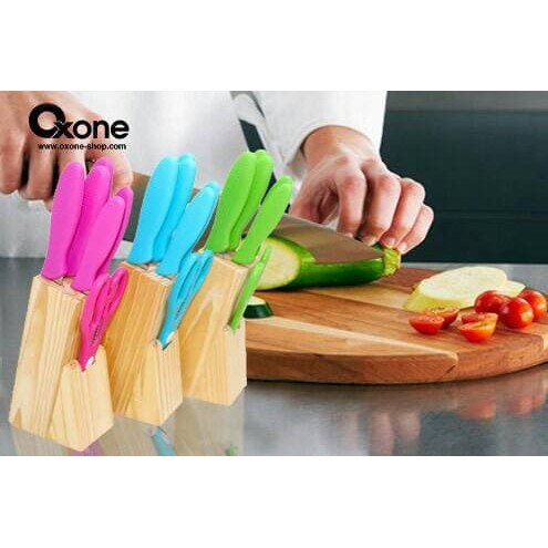 Pisau Oxone OX-961 / Oxone Knife Set PINK