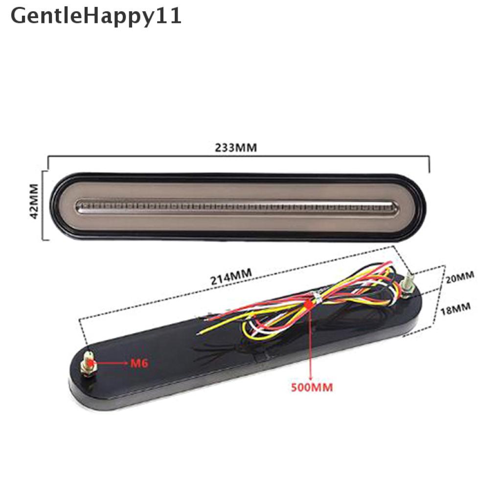 Gentlehappy Lampu Neon LED 3 in 1 12-24V Untuk Stop Lamp Truk Trailer