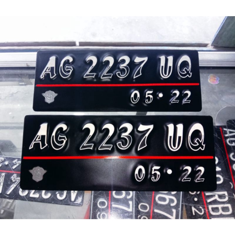 plat nomer motor variasi