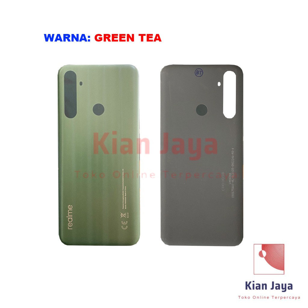 Backdoor Realme 6i Back Cover Tutup Belakang Baterai Cassing Casing Backcase Original