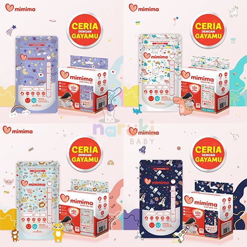 Mimima Kantong Asi 120ml Breastmilk Storage 120 ml isi 30 pcs