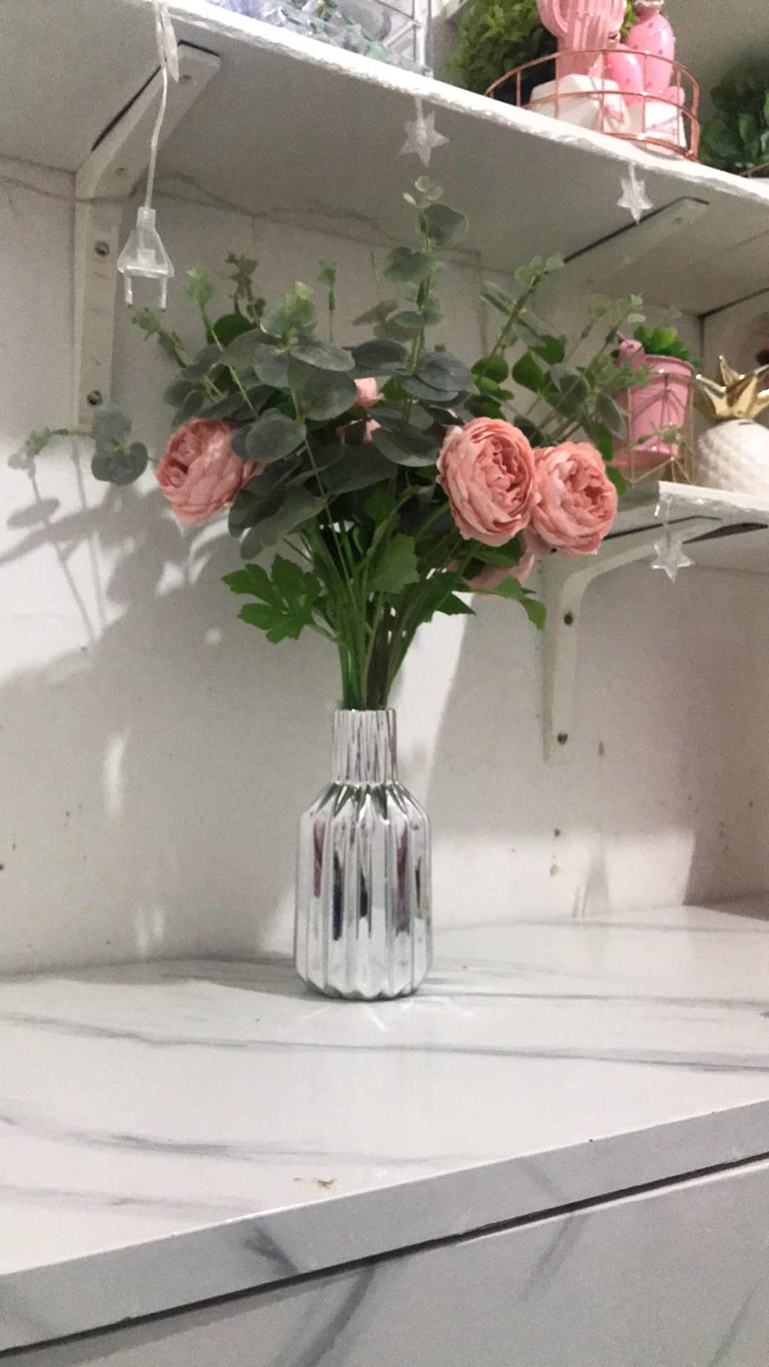 Pot Bunga Keramik Vas Hiasan Meja Flower Vase Ceramic Dekorasi Pajangan Rumah Shabby Cafe