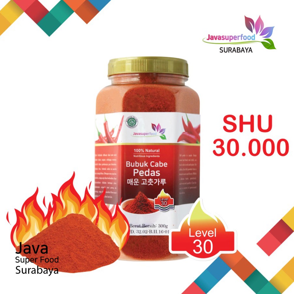 

Gochugaru - Bubuk Cabe Pedas Level 30 / Chili Powder Spicy 300g
