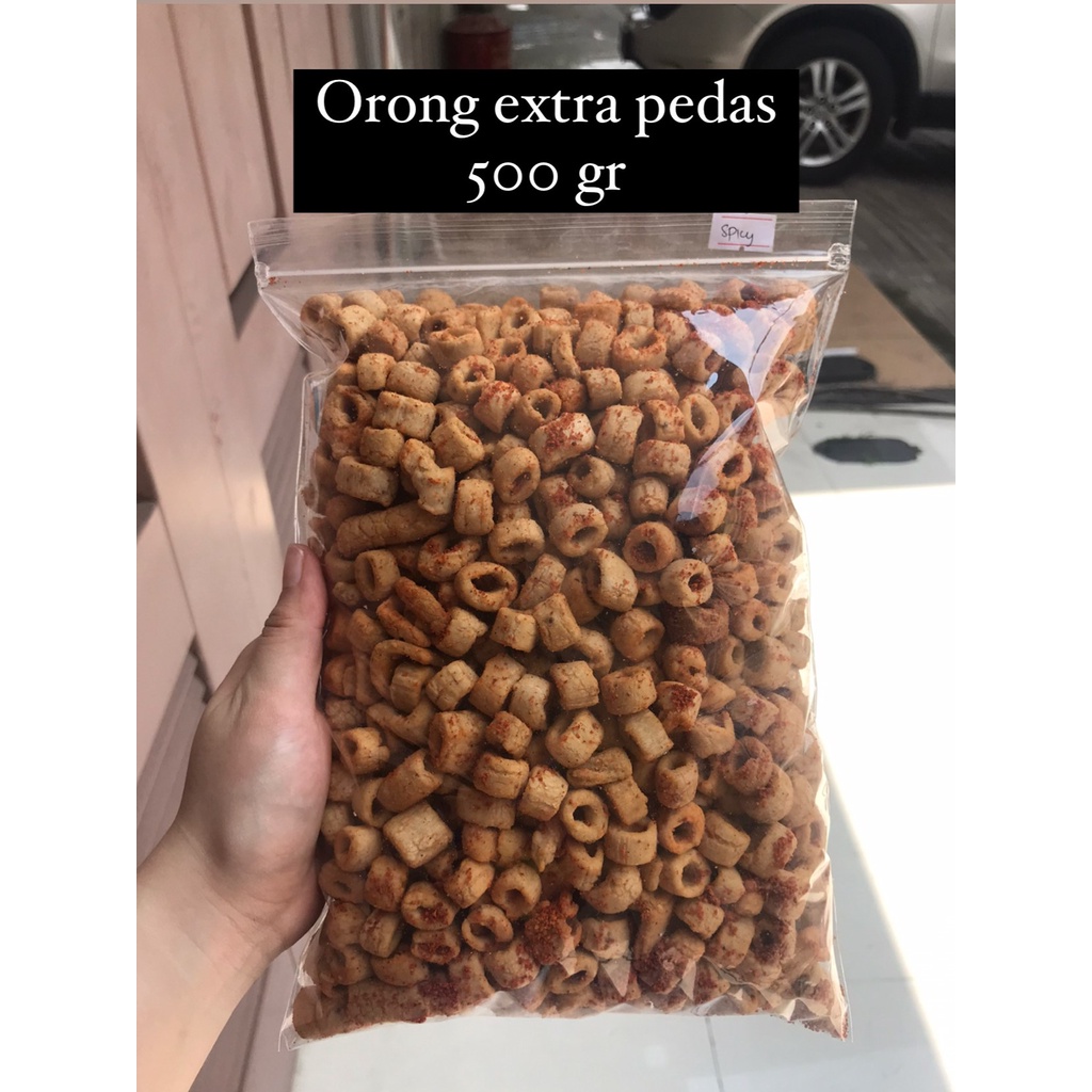 

500 GRAM ORONG ORONG EXTRA PEDAS 41 KHAS MEDAN ORONG-ORONG SNACKY MEDAN OLEH-OLEH KHAS MEDAN CEMILAN MEDAN