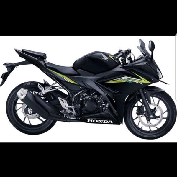 Striping Lis Sticker Honda CBR 150 R Led Facelift Hitam Hijau 2016 2017 2018