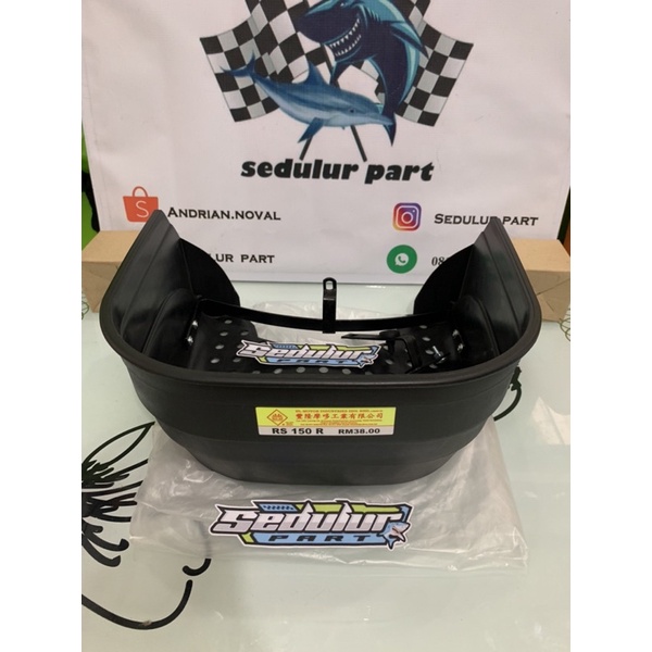 KERANJANG PLASTIK KERANJANG TENGAH MOTOR SUPRA GTR 150 IMPORT MALAYSIA