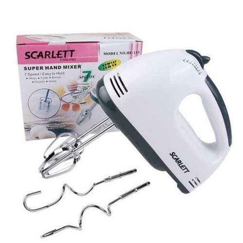 ( KJO ) Mixer Scarlett England Super Hand Mixer dengan 7 kecepatan