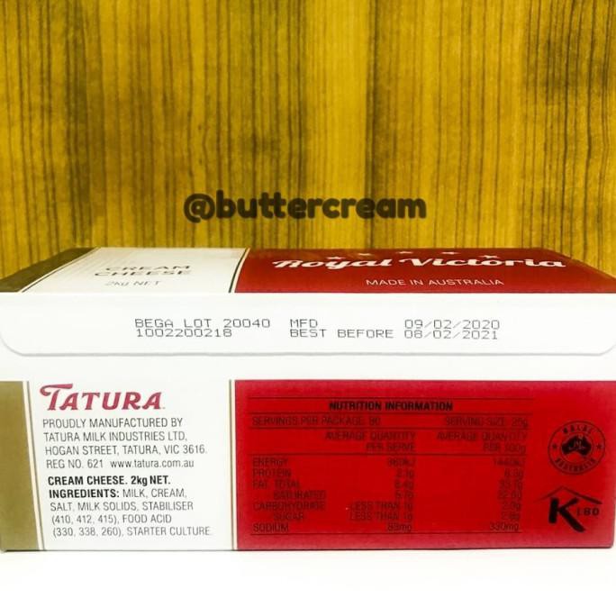 

CREAM CHEESE TATURA ROYAL VICTORIA 2kg