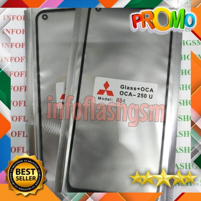 Acc Hp Kaca Depan Lcd Plus Lem Oca Oppo A54 4G Ori
