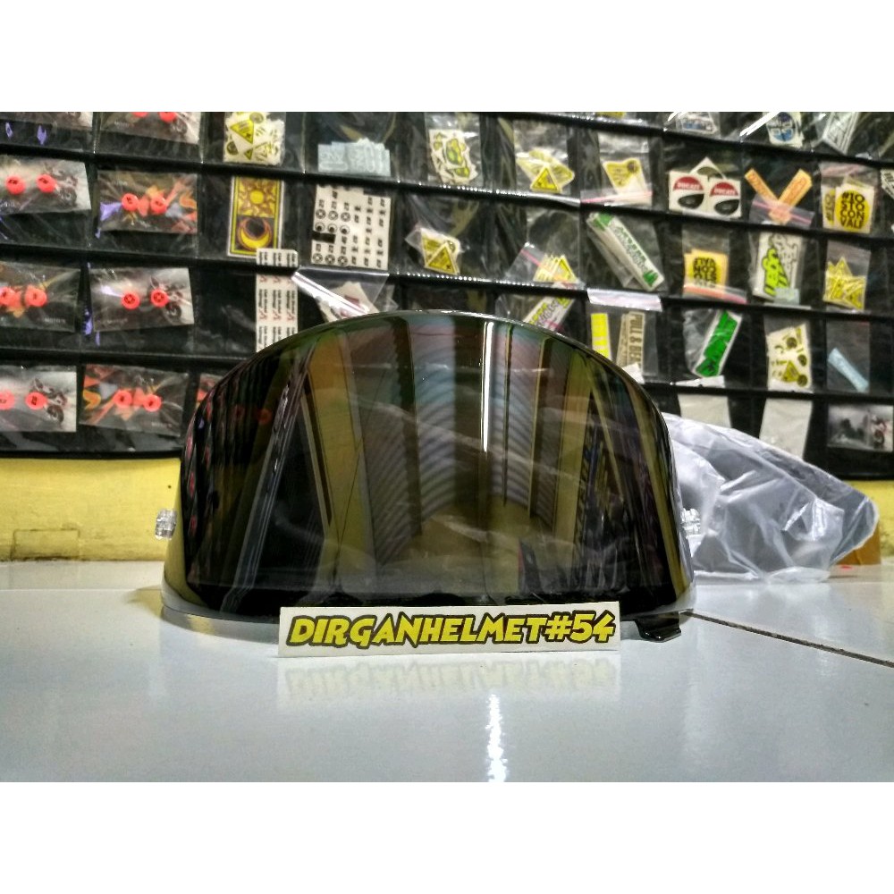 VISOR DARK SMOKE KYT NFR 2018 - NX RACE  Terlaris