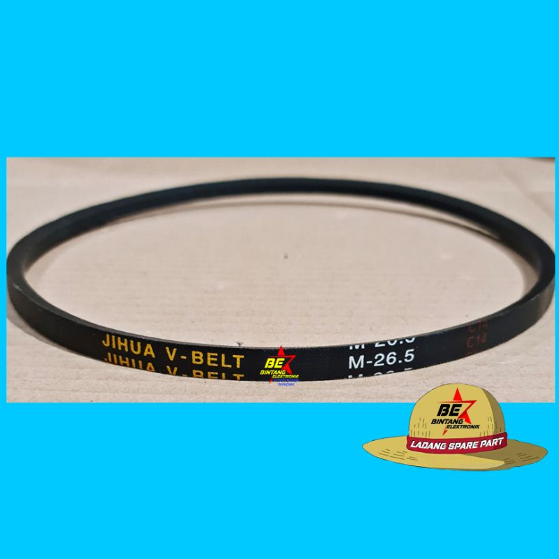 V BELT M26.5 V-BELT MESIN CUCI M 26.5 VAN BELT 630 V BEL VBEL PANBEL