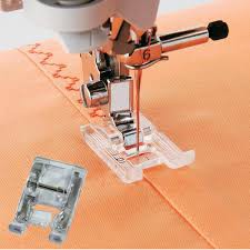 Satin Stitch Foot - Sepatu Satin Transparan Mesin Jahit Portable - CY7303