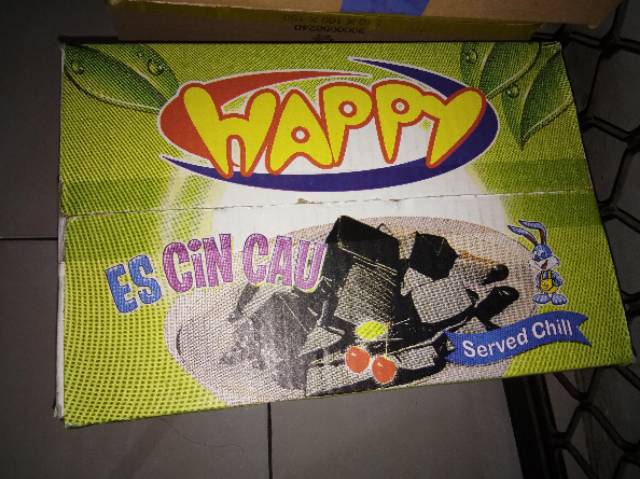

Happy es cin cau 1 karton isi 24 cup