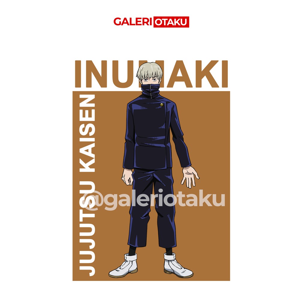 INUMAKI TOTE BAG KANVAS ANIME JUJUTSU KAISEN / TOGE INUMAKI / TOTE BAG PRIA DAN WANITA / MANGA