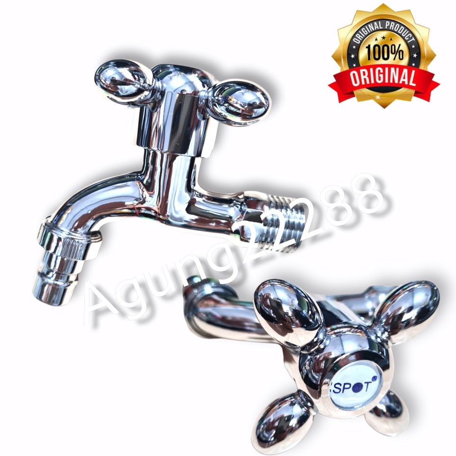 Kran air 1/2 inch baling keran air 1/2" kran tembok kran nekel SPOT