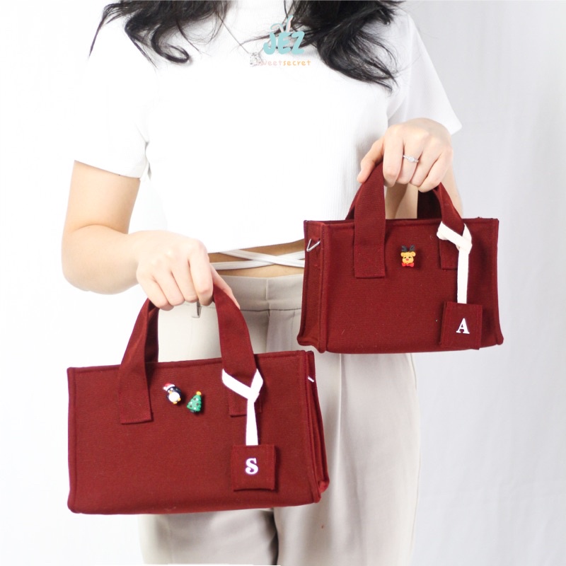 TAS NATAL HAMPERS HADIAH KADO NATAL CHRISTMAS XMAS NEW YEAR TANUN BARU ULANG TAHUN BIRTHDAY BRIDESMAID