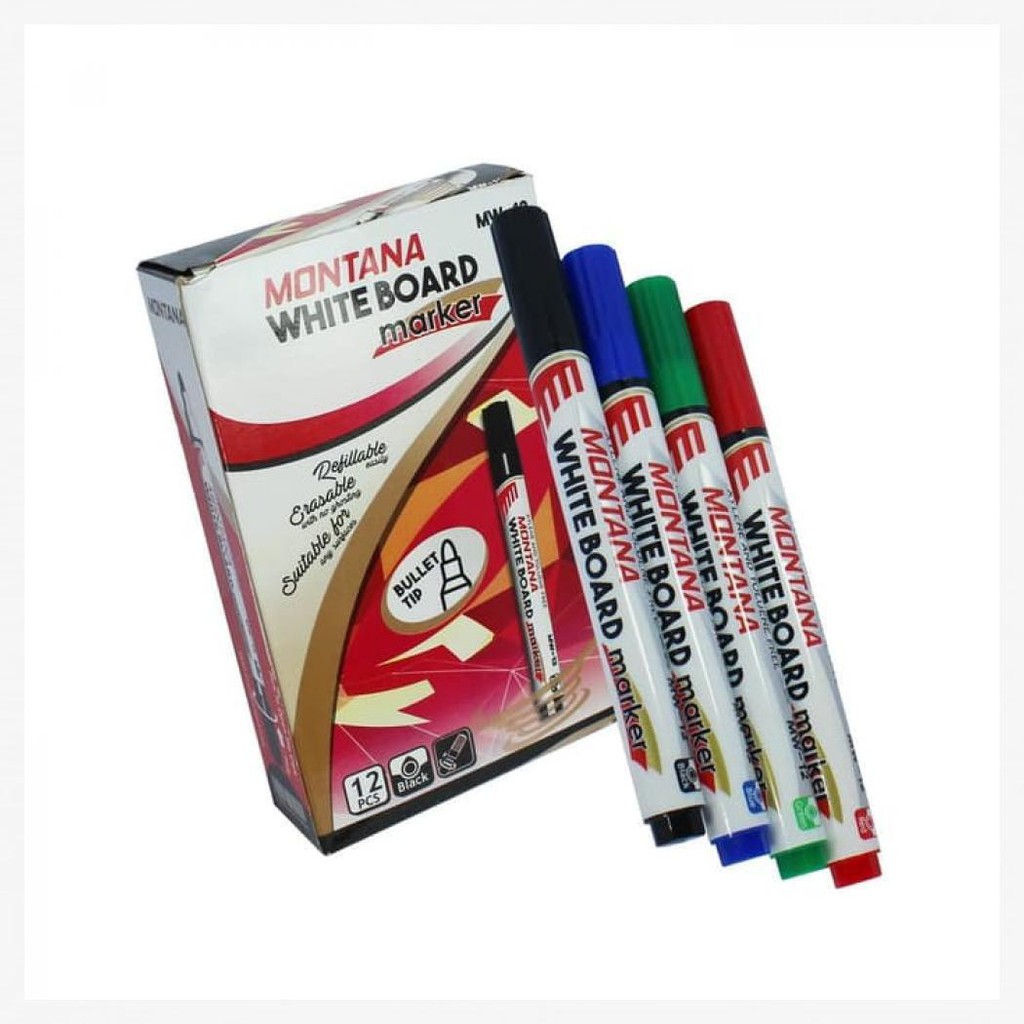 

Spidol Whiteboard Montana (Mw-12) - Biru