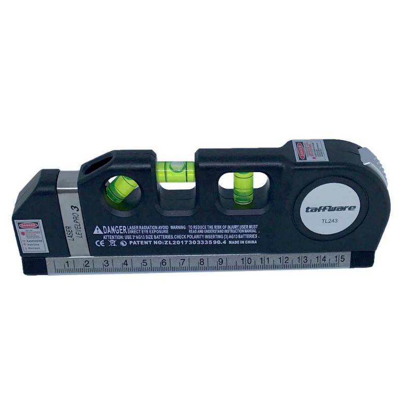 

Spesifikasi Taffware LEVELPRO3 Penggaris Laser Horizontal 250CM + Waterpass