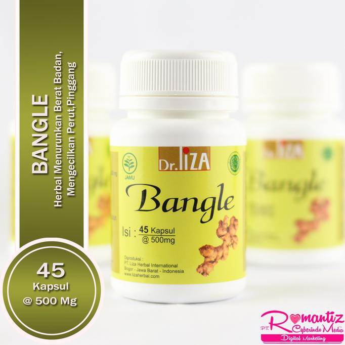 Bangle Obat Herbal Menurunkan Berat Badan Mengecilkan Perut Pinggang Shopee Indonesia