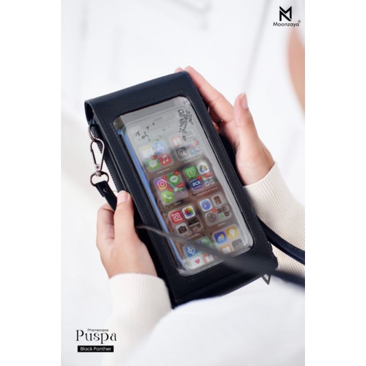 Puspa Phonecase by Moonzaya / Dompet Hp / dompet kartu /dompetwanita / dompet selempang