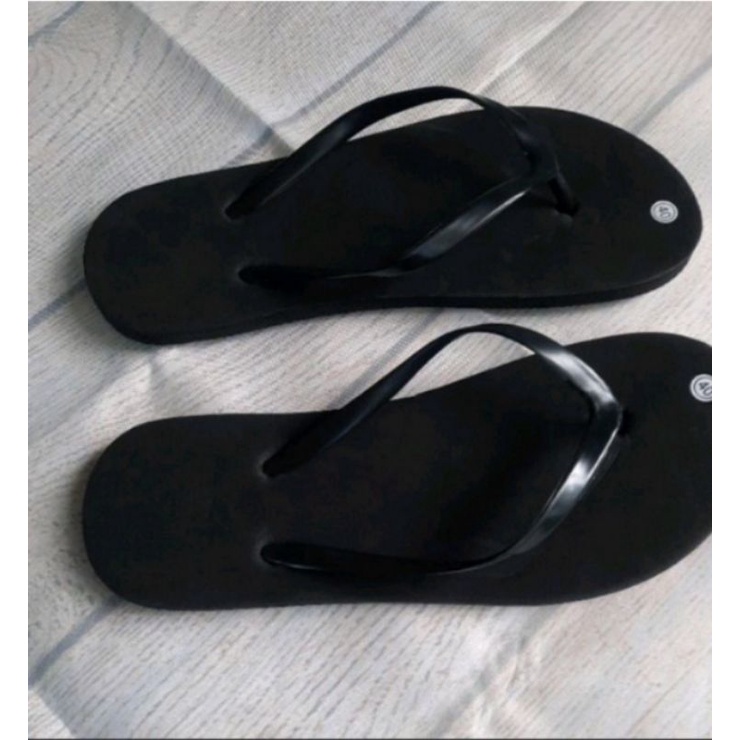 Sandal jepit wanita gambar bunga