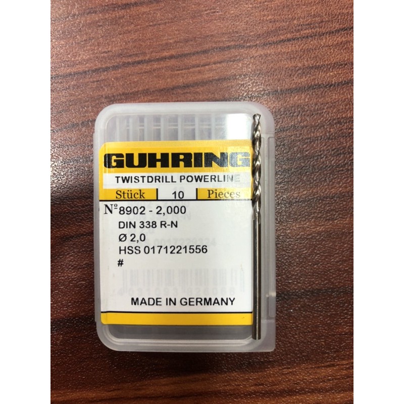 MATA BOR BESI HSS GUHRING POWERLINE NACHI DORMER 1mm 1.5mm 2mm 2.5mm 3mm 3.5mm 4mm 4.5mm 5mm 5.5mm ASLI MADE IN GERMANY MADE IN JAPAN MADE IN UK be