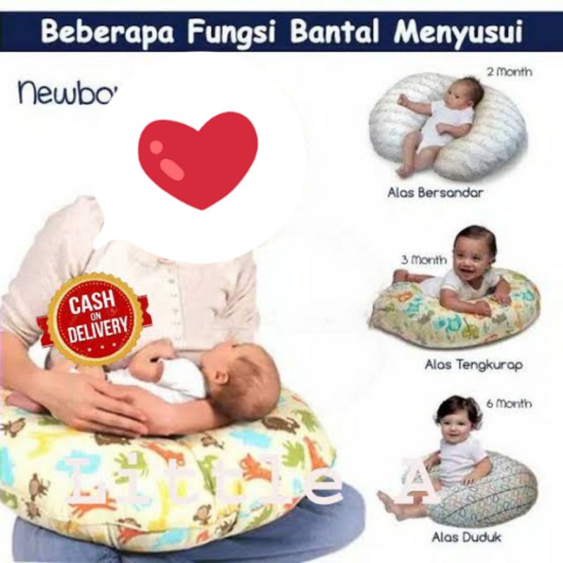 bantal bayi menyusui / nursing pillow / bantal bayi empuk