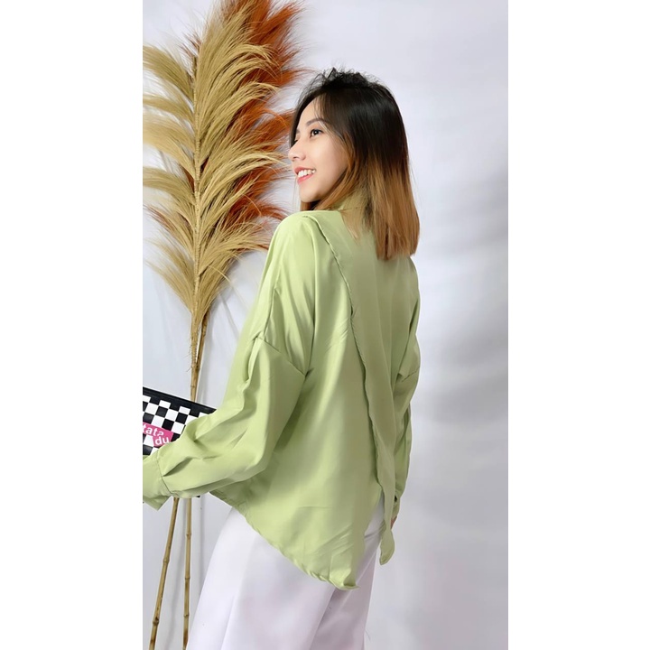 RX FASHION - SITA TOP / KEMEJA ATASAN BLOUSE WANITA XXL /  NELKA OVERSIZE SHIRT / Kemeja KINA / SITA / NELKA SHIRT TOP HITS OOTD  - NN