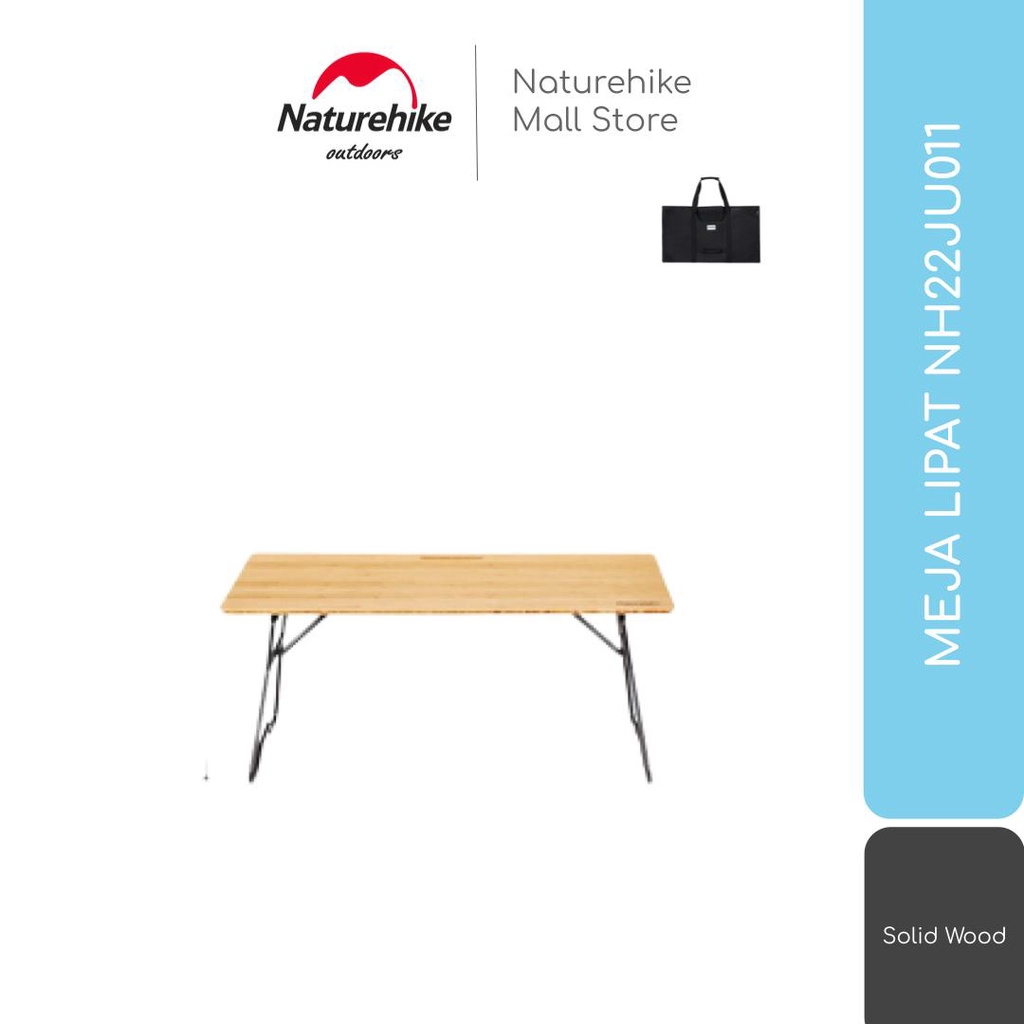 MEJA LIPAT PORTABLE PIKNIK CAMPING OUTDOOR NATUREHIKE NH22JU011