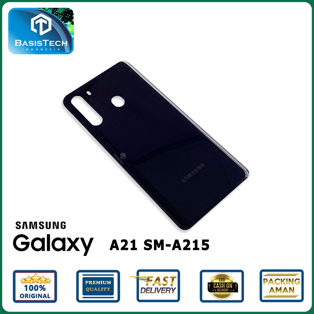 BACK COVER BACKDOOR CASING SAMSUNG A21 SM-A215