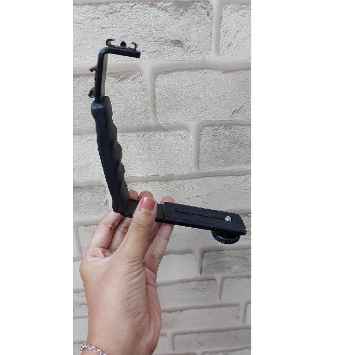 ♪ Breket L Gimbal Stabilizer Kamera Dan Handphone Promo ♢