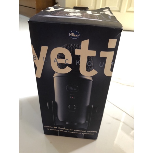 Blue Yeti Blackout Second
