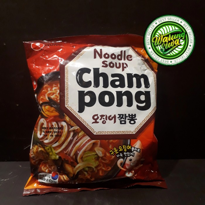 

nongshim champong noodle soup madein korea 124 gram