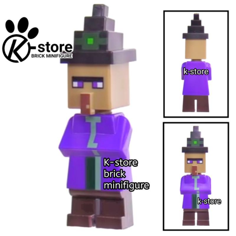 lego minecraft mine craft witch minifigure