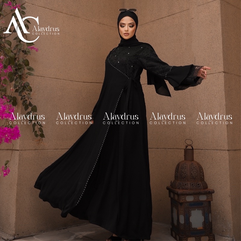 Abaya Gamis Dress Wanita Arab Saudi 833