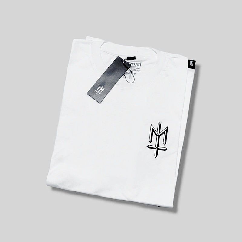 Maternal Disaster Tshirt SHANKHA Putih - Ts Unisex Pria Dan Wanita Kaos Distro Pria Maternal Putih L