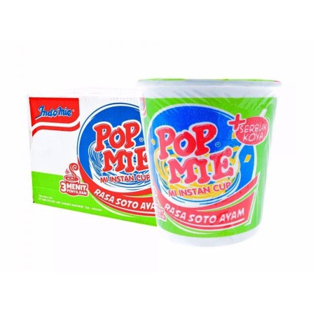 

POP MIE Rasa Soto 75g - Karton Isi 24pcs