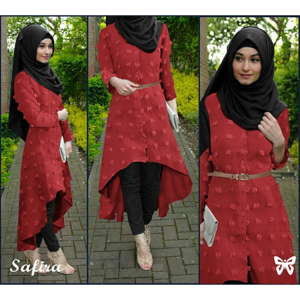 Safira Rubiah (tanpa pasmina) 9Warna