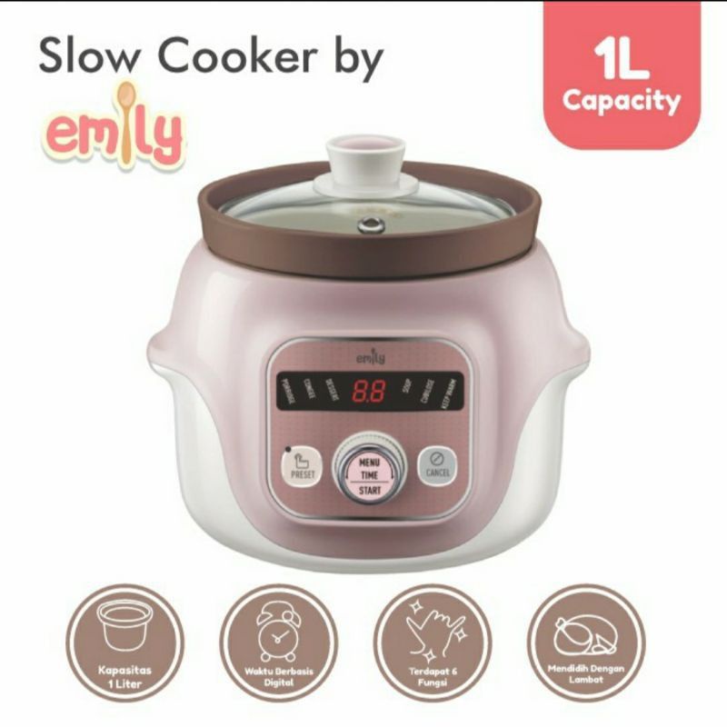 Preloved Emily slow cooker 1L // Emily slow cooker Mpasi 1lt