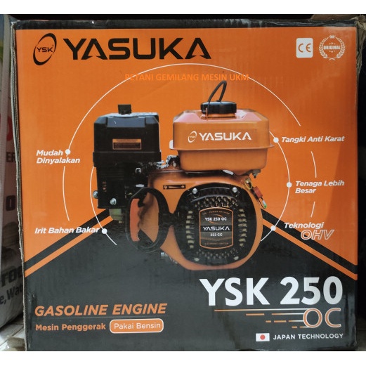 Gasoline Engine Mesin penggerak bensin YASUKA 250 OC