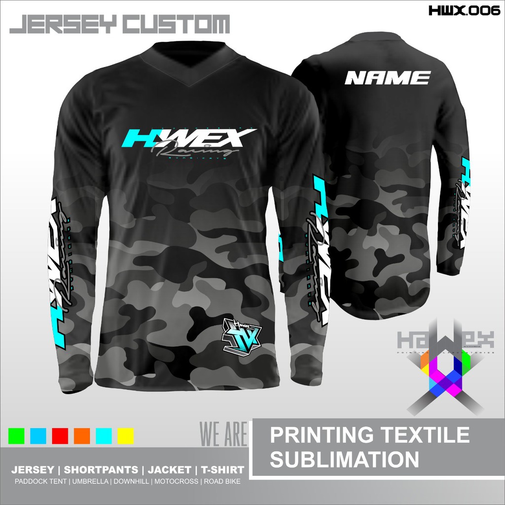 JERSEY SEPEDA/DOWNHILL/TRAIL/MTB/ADVENTURE CUSTOM PRINTING - THE LORENG ARMY