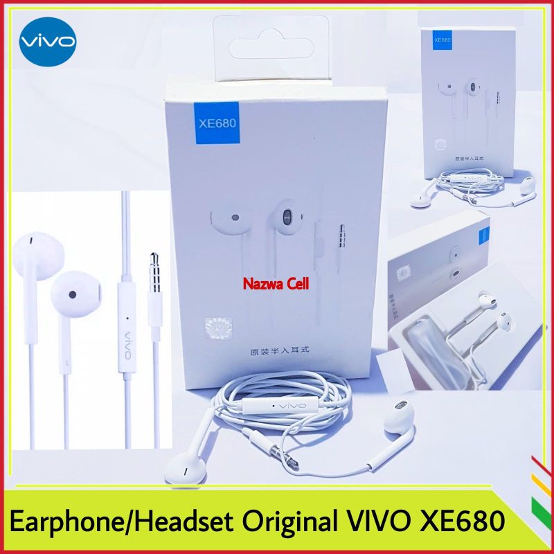 Headset Earphone Vivo V19 ORIGINAL 100% Super Bass