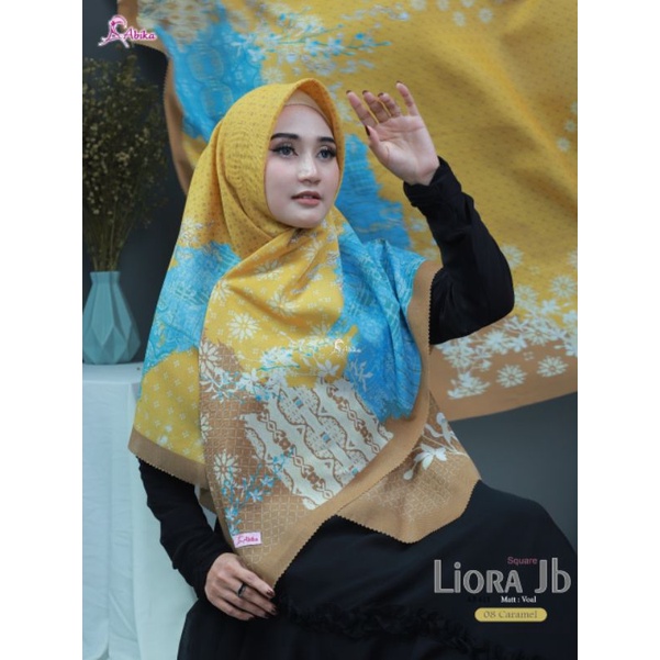 LIORA SQUARE MOTIF JUMBO 05, 06, 07, 08 & 09 ABIKA HIJAB