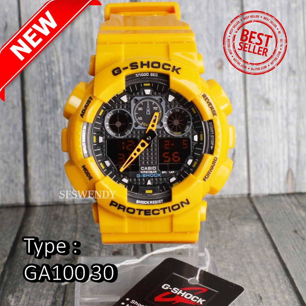 jam g shock kuning