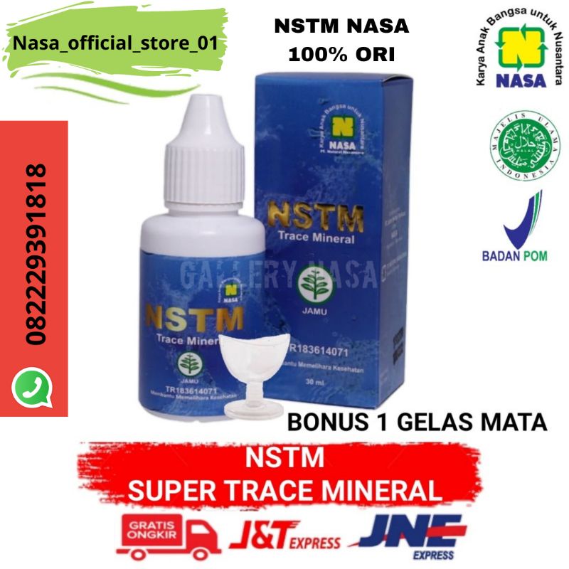 NSTM ORI NASA, Obat tetes Trace Mineral ASLI NASA