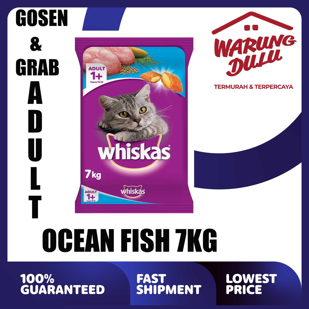 WHISKAS OCEAN FISH 7KG