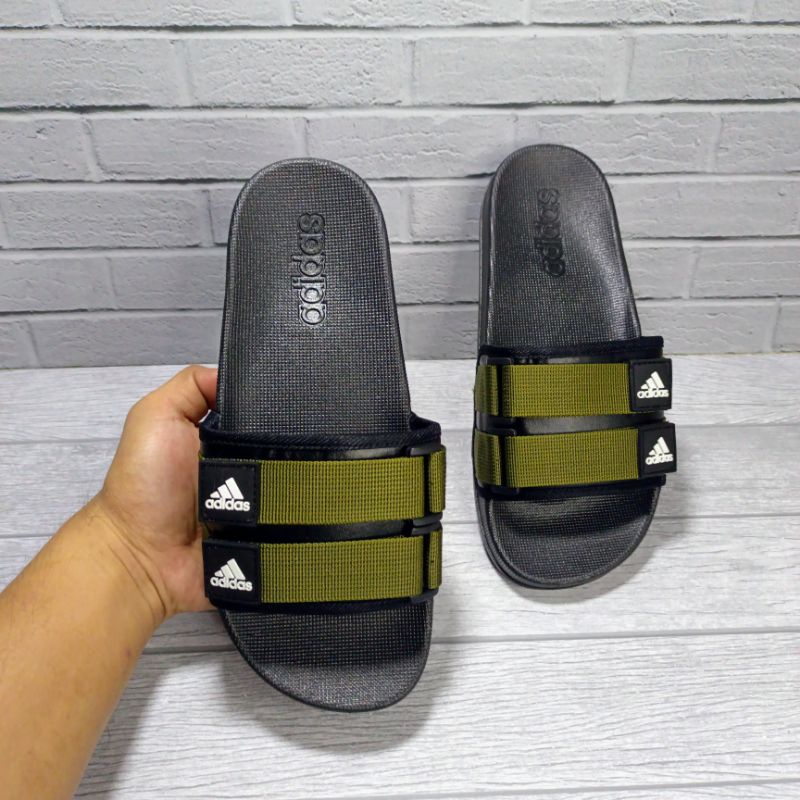 Sandal Adidas Import Pria Dan Wanita Slide Army 100% Grade Original Ready Size 37-44