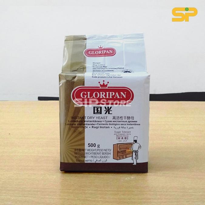 

Ragi Instan Gloripan @500gr / Gloripan Instan Dry Yeast TERLARIS TERPERCAYA ORIGINAL