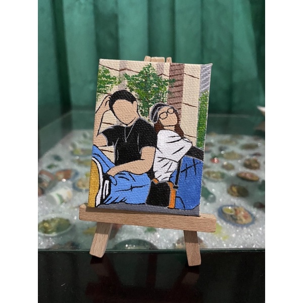 CUSTOM Mini Canvas Painting (8x10)