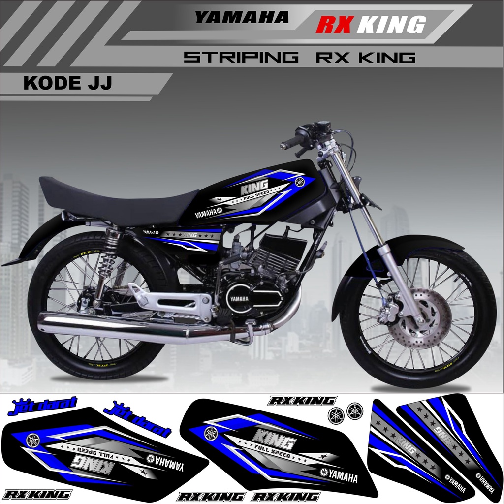 Sticker Striping Rx King Variasi Stiker Rx King Variasi Kode JJ